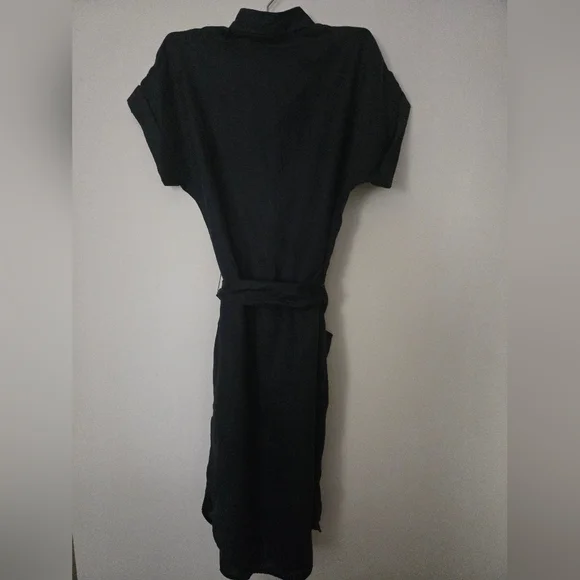 Lauren Ralph Lauren Tie Front Linen Dress - Picture 2 of 6